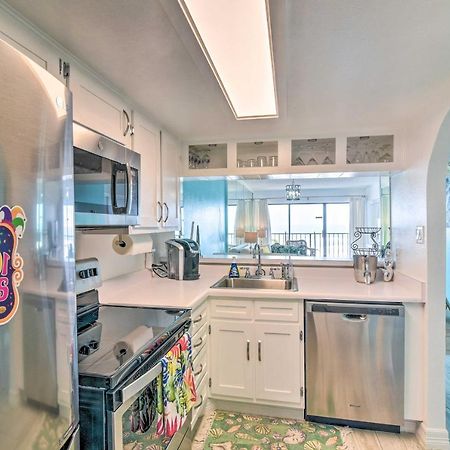 Galveston Oceanfront Condo With Balcony And View! מראה חיצוני תמונה