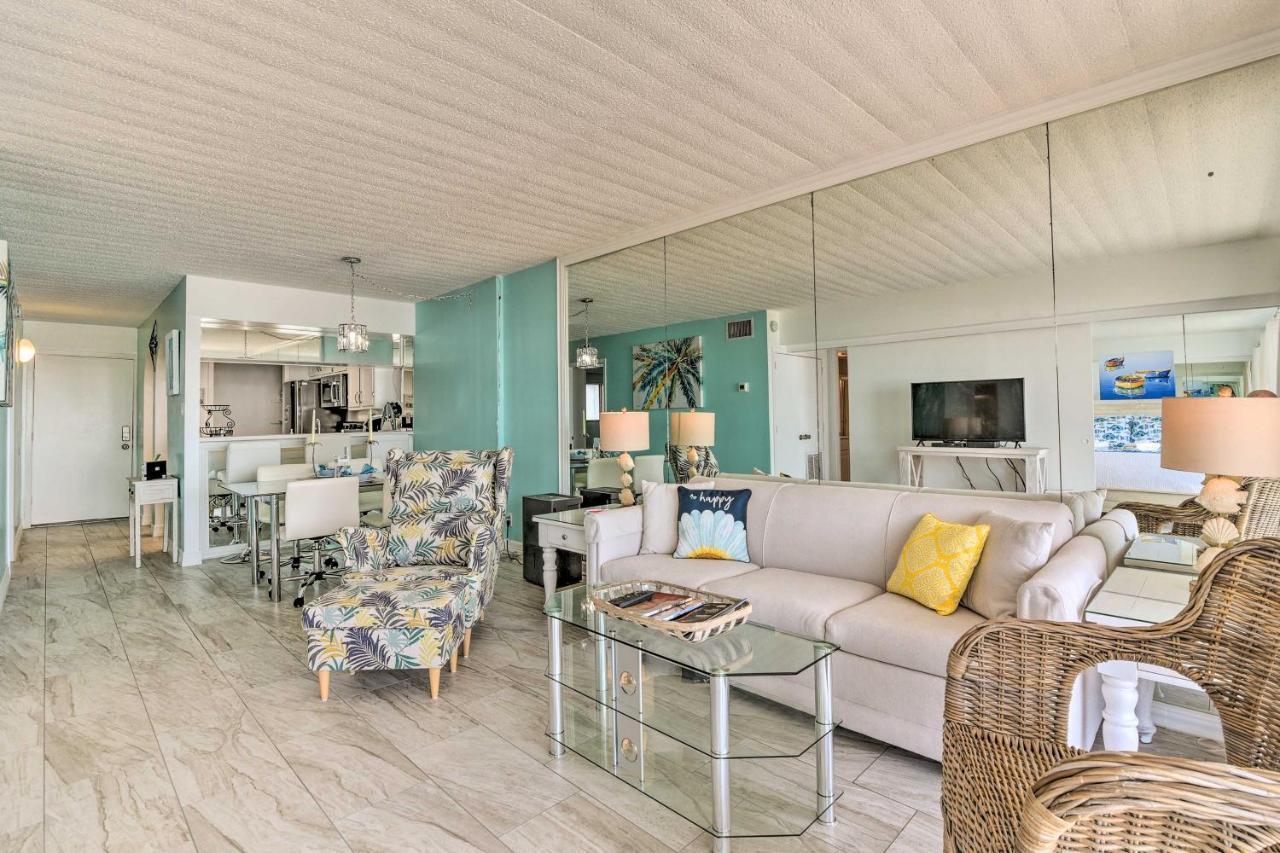 Galveston Oceanfront Condo With Balcony And View! מראה חיצוני תמונה