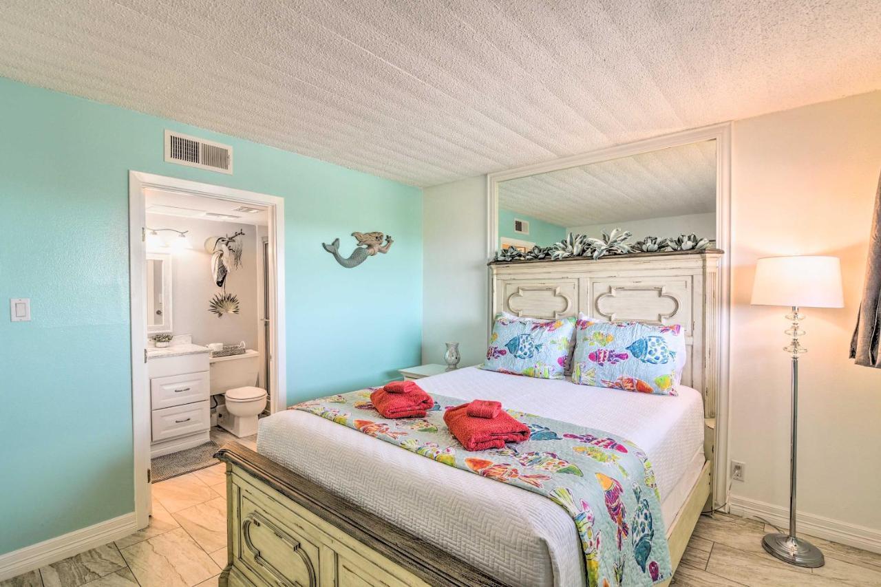 Galveston Oceanfront Condo With Balcony And View! מראה חיצוני תמונה