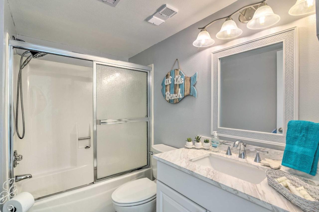 Galveston Oceanfront Condo With Balcony And View! מראה חיצוני תמונה