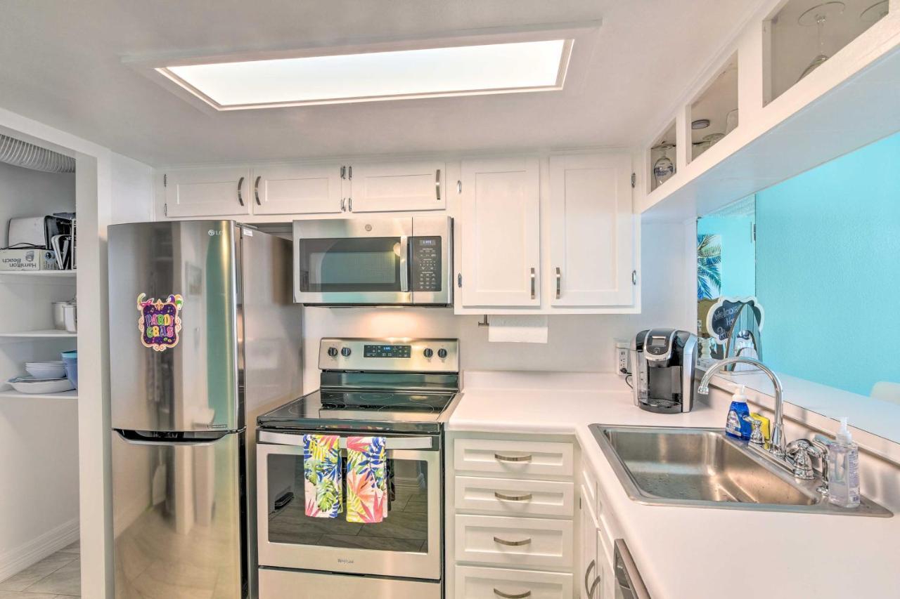 Galveston Oceanfront Condo With Balcony And View! מראה חיצוני תמונה